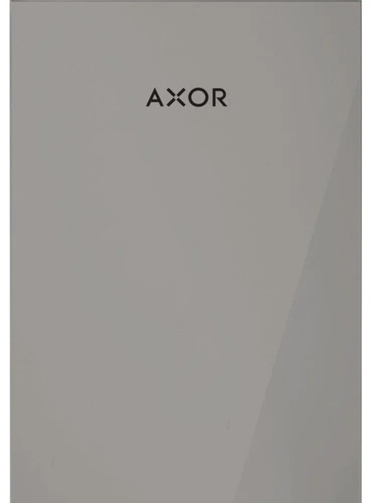 Placa superioara decorativa crom negru lucios pentru baterie bideu Hansgrohe Axor MyEdition Crom negru lucios