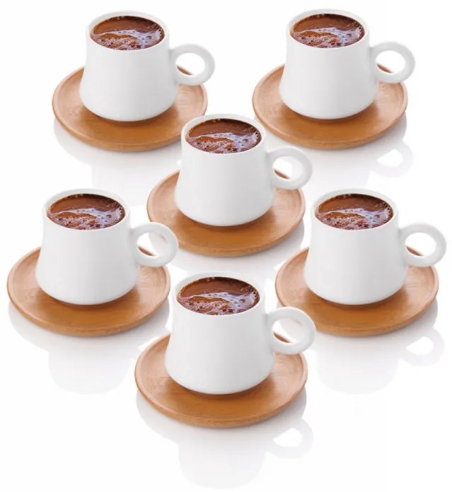 Set Cesti de Cafea, 12 Piese, Muticolor, 196RWE2507
