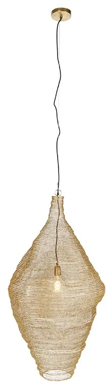 Lampă suspendată orientală aurie 60 cm - Nidum L
