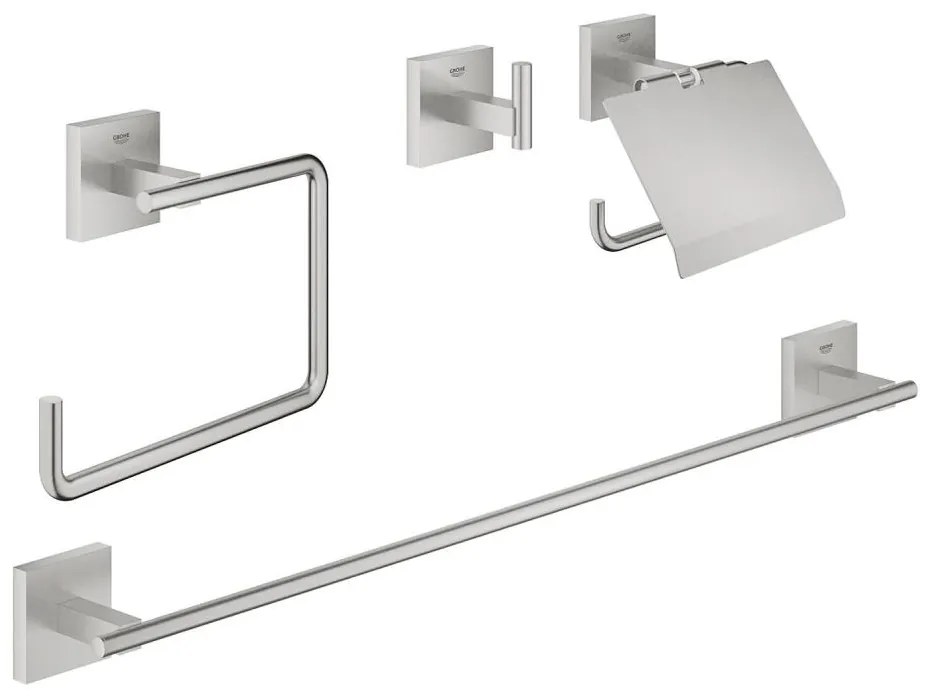 GROHE 41115DC0 - Set de accesorii START CUBE 558 mm crom lucios