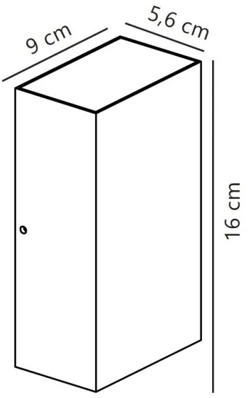 Aplică LED de exterior Nordlux ROLD LED/10,5W/230V IP54 crem