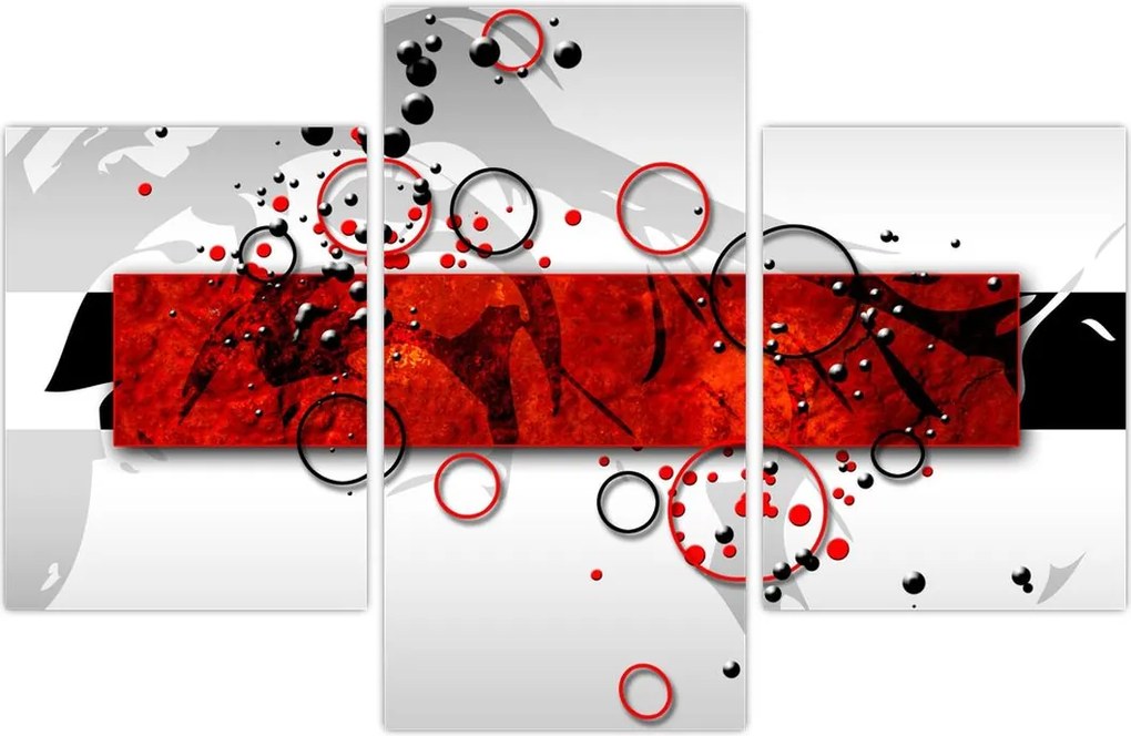 Tablou cu abstracție (90x60 cm)