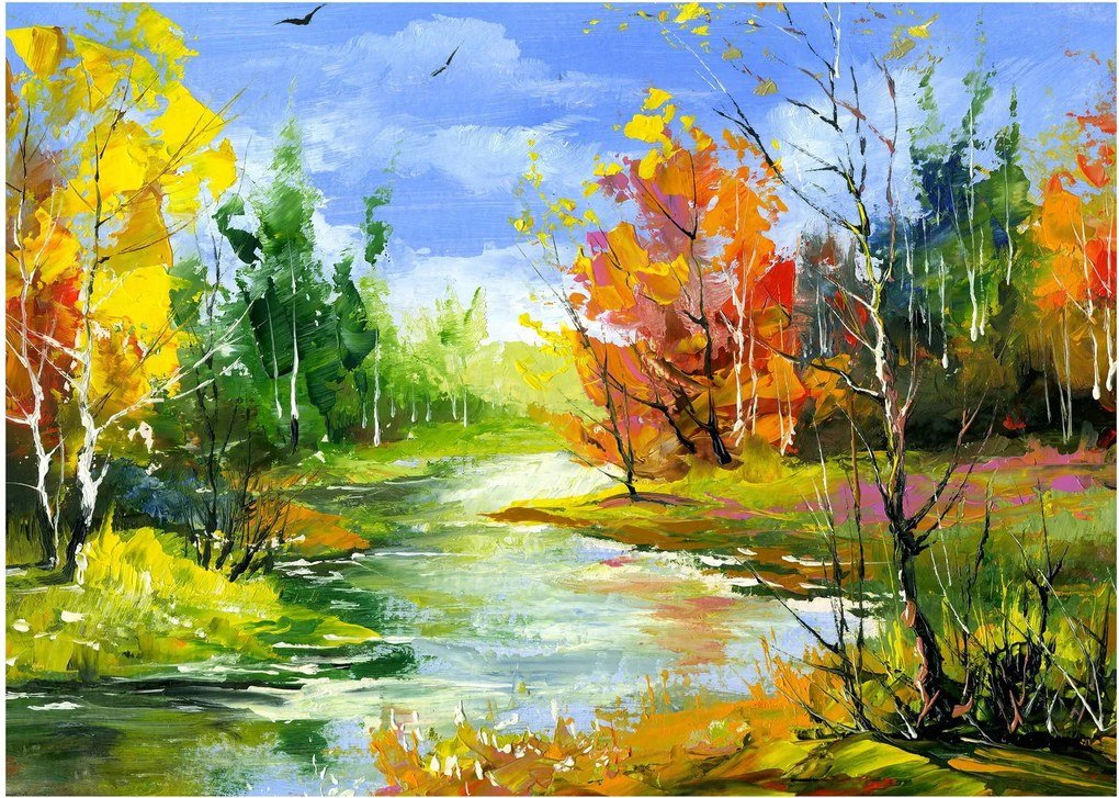 Tablou - Peisaj - pictură (70x50 cm)