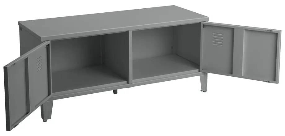 Pantofar gri cu bancă din metal Salino – Støraa