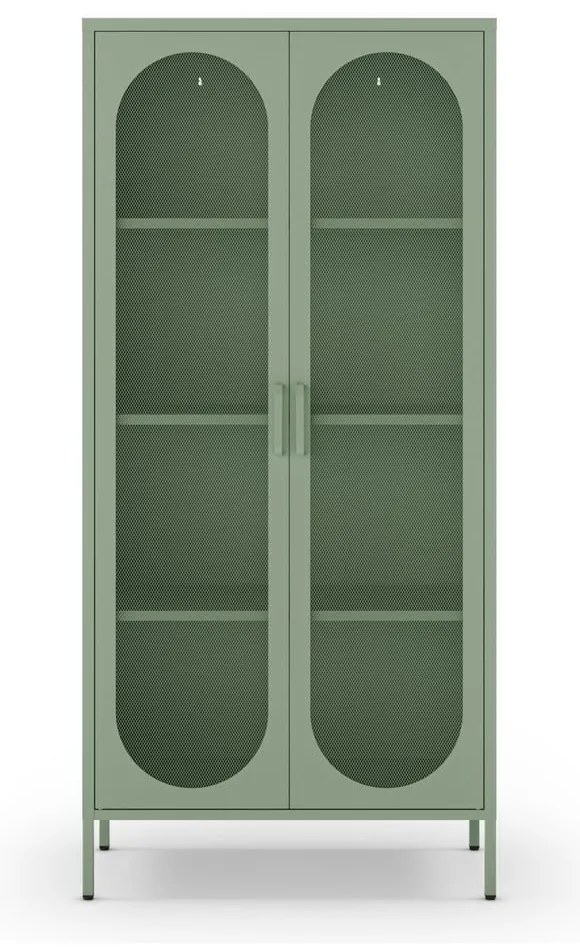 Dulap verde mentă 80x170 cm Diora – Marckeric