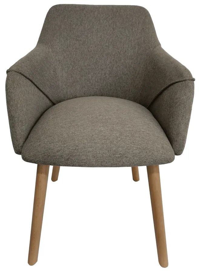 Fotoliu design, maro   fag, PETRUS