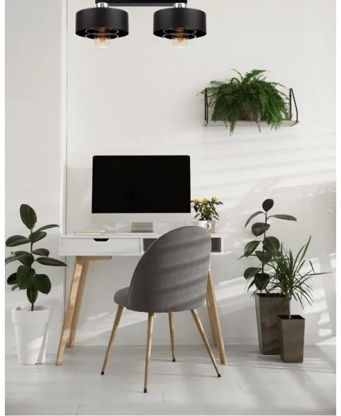 Lustră aplicată VEST 2xE27/60W/230V