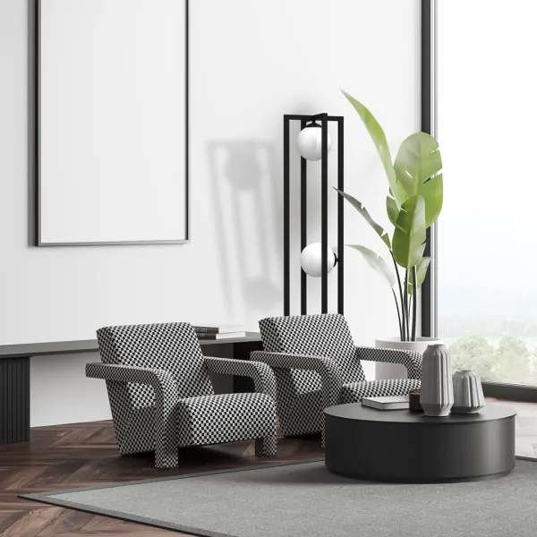 Lampadar DIEGO 2xE14/40W/230V negru