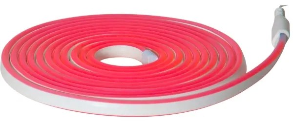 Bandă LED FLATNEONLED LED/96W/24V 5m IP44 roșie Eglo 900223