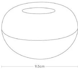 Lampă de aromaterapie din ceramică Tower – YAMAZAKI