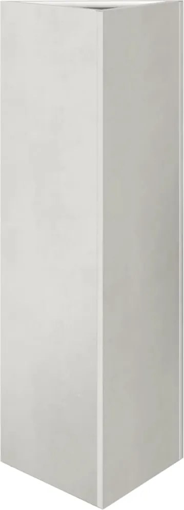 vidaXL Jardinieră de grădină, 30x26x75 cm, oțel inoxidabil, triunghi