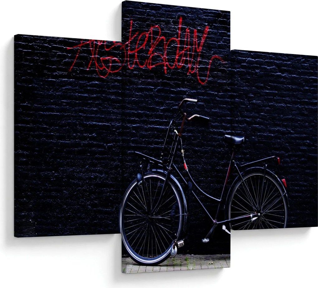 Tablou cu carusel din Amsterdam (90x60 cm)