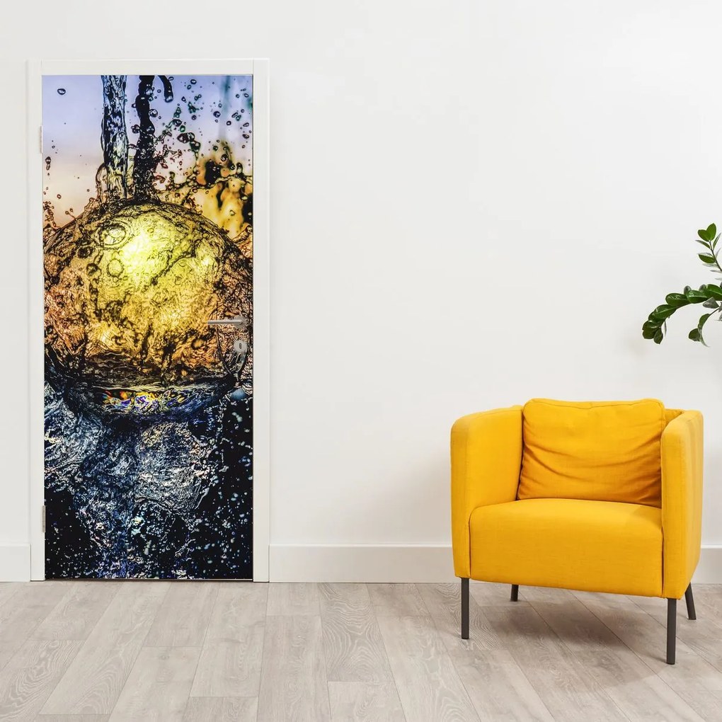 Fototapet pentru ușă - Apa (95x205cm)