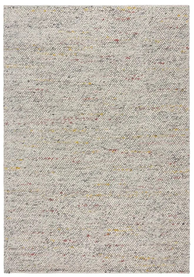 Covor crem țesut manual din amestesc de lână 120x170 cm Minerals – Flair Rugs