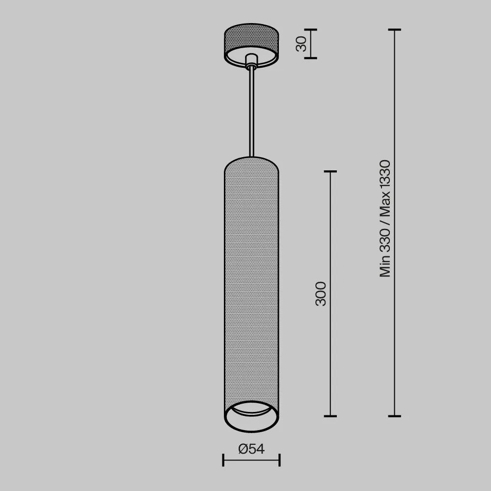 Pendul stil modern minimalist Artisan alb