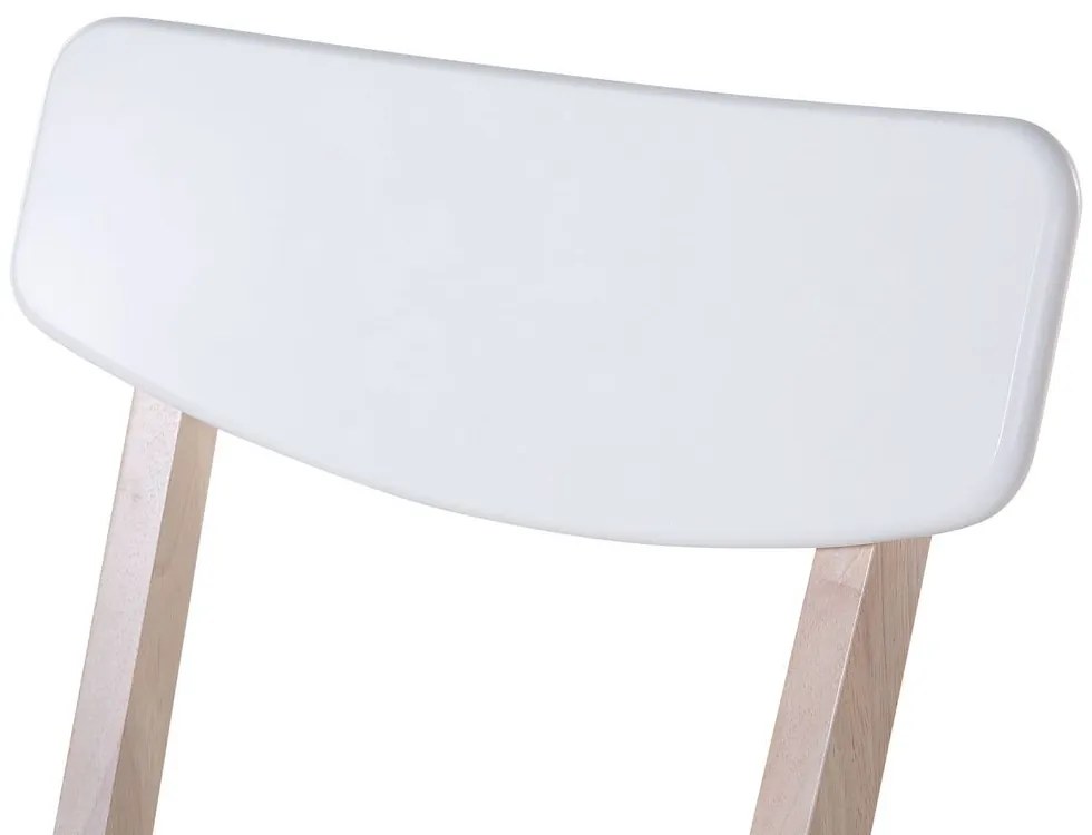 Set 2 buc. scaune sufragerie Salmos (alb). 1035610