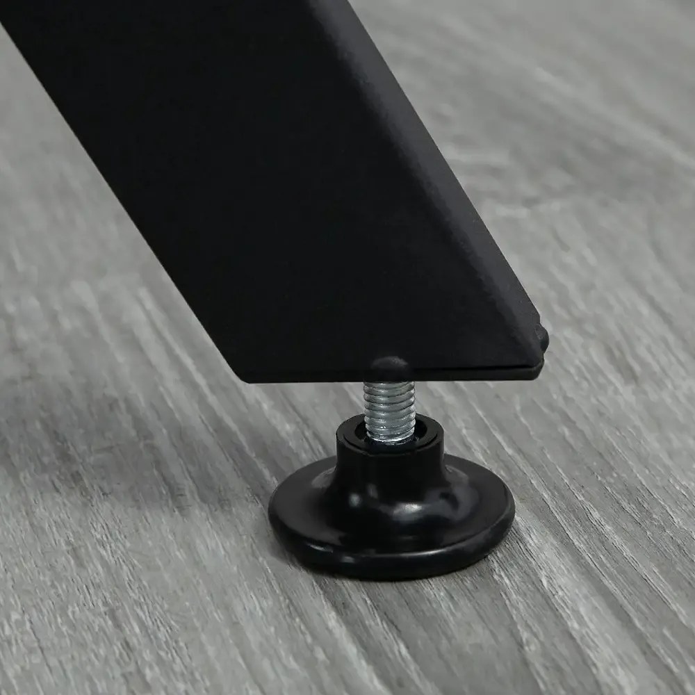 Masa rotunda de bucatarie Agatha, picior de masă din metal, blat 90 cm