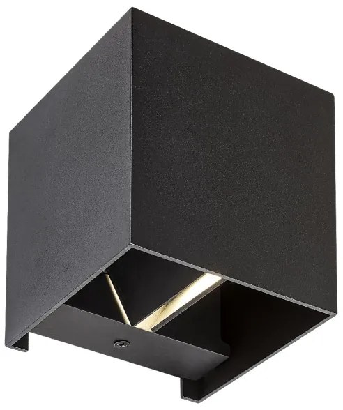 Aplică de exterior SOLIN 1xG9/42W/230V IP54 neagră Rabalux 7396