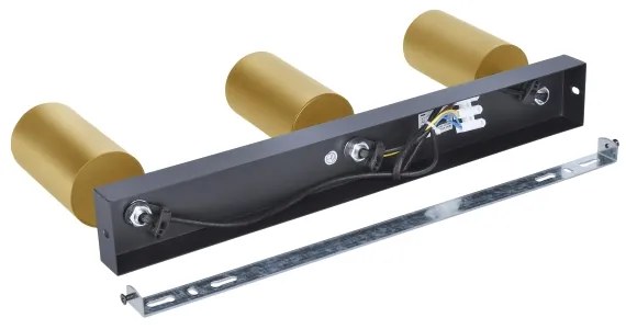 Spot Brilagi SELE GOLDEN 3xGU10/30W/230V negru/auriu