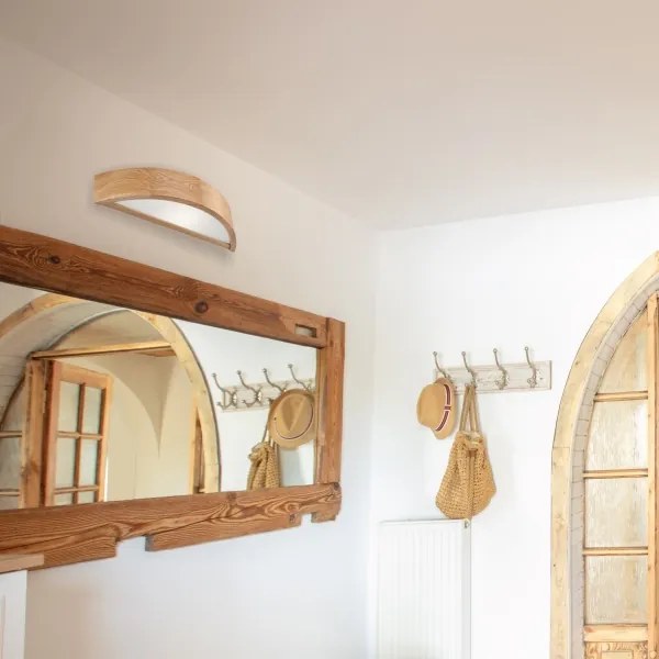 Aplică perete 1xE27/60W/230V oak