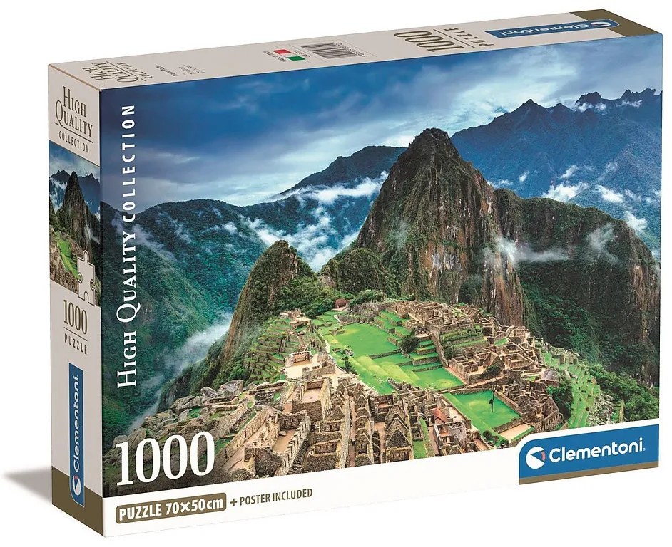 Orașe Machu Picchu Puzzle Peru de 1000 de piese Clementoni