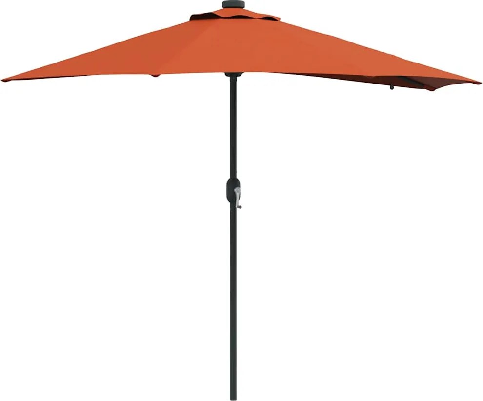 vidaXL Parasol de Grădină Terracota 294 x 150 x 223 cm