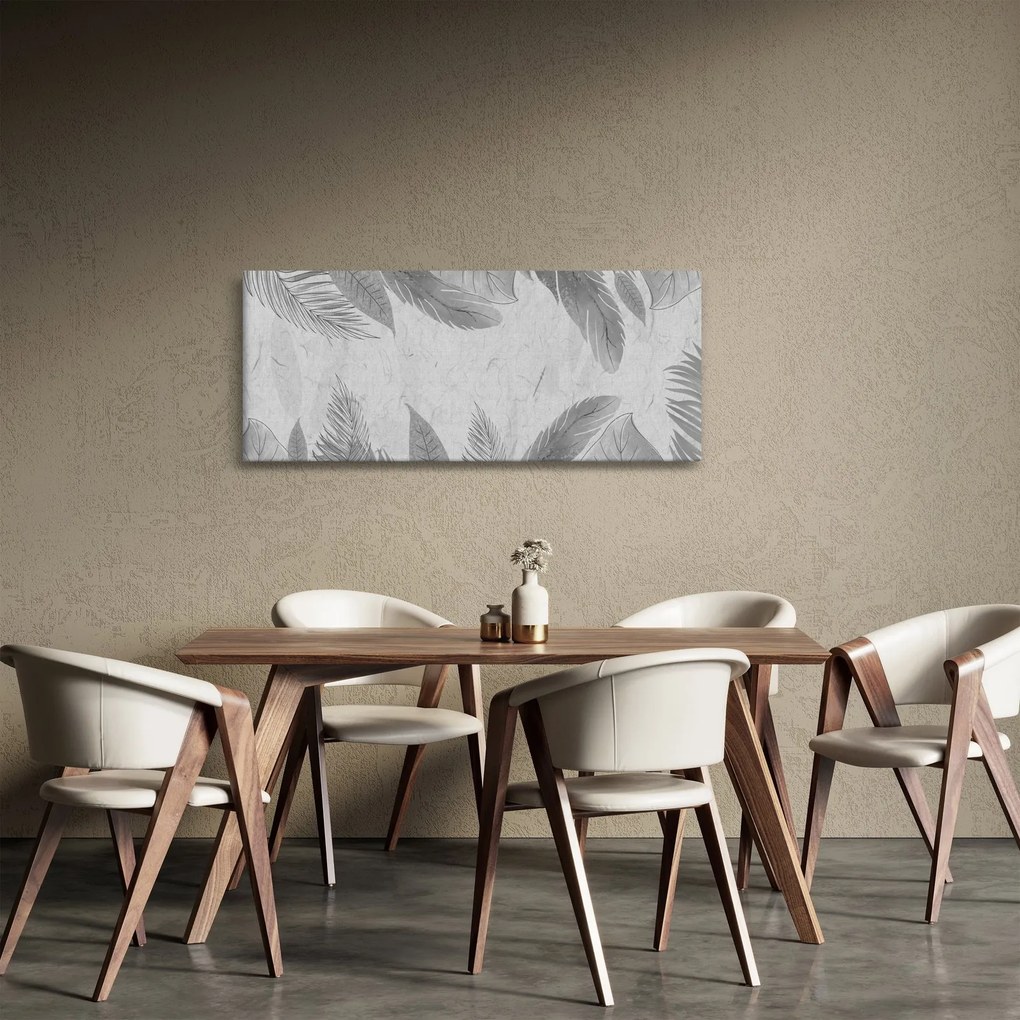 Tablou - Frunze (120x50 cm)