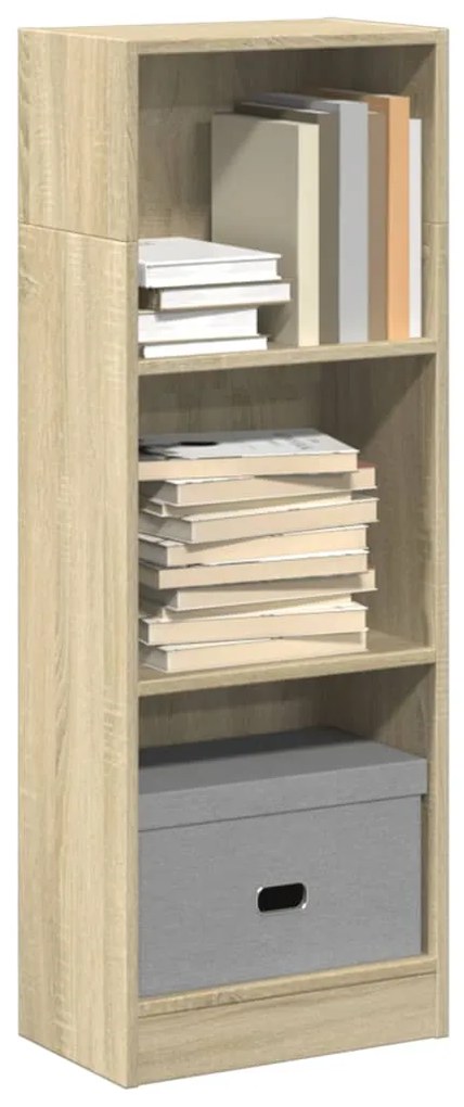 vidaXL Bibliotecă, stejar sonoma, 40x24x109 cm, lemn prelucrat