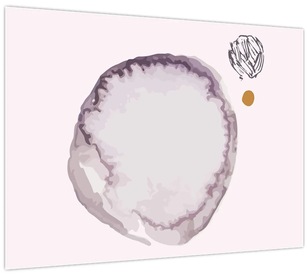 Tablou - Minimalism violet N⁰4 (70x50 cm)