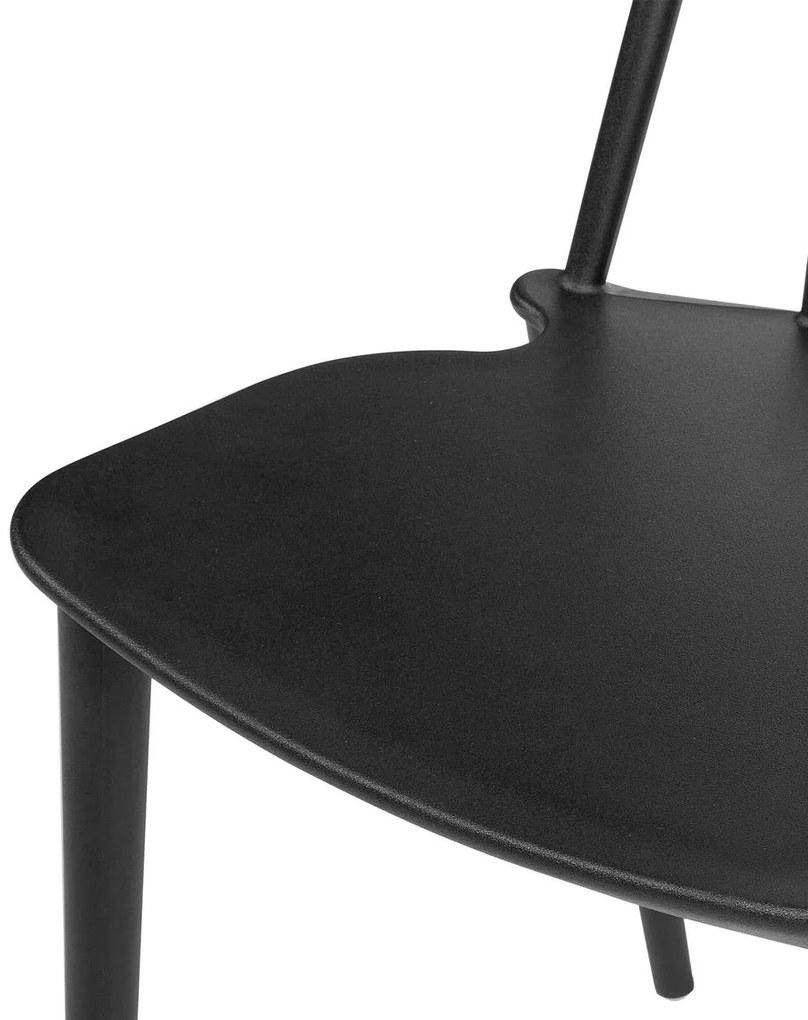 Set 2 buc. scaune pentru sufragerie Vendor (negru). 1009921