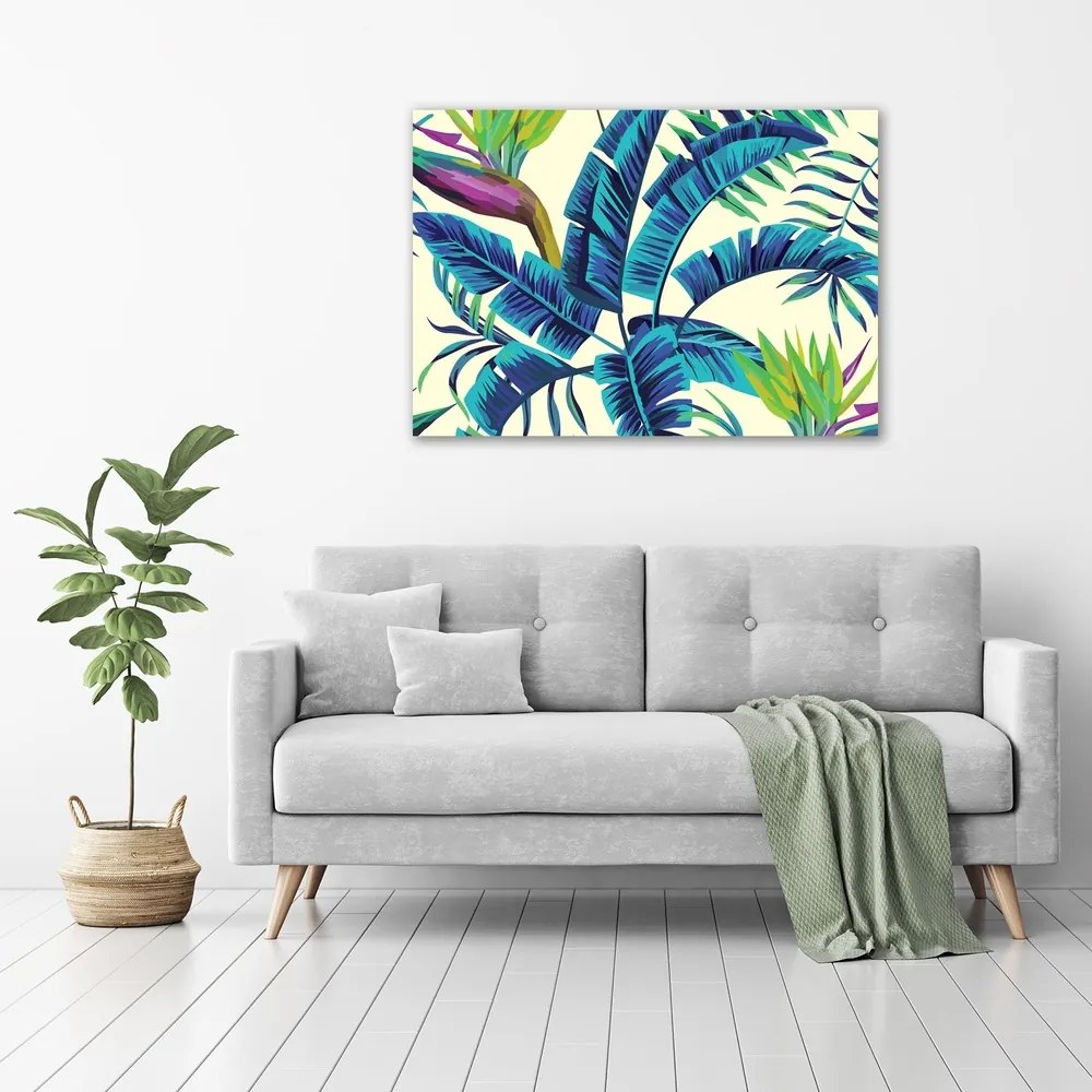 Tablou canvas Frunze tropicale