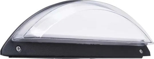 Aplica de perete pentru exterior ALABAMA, LED, 12W, 230V, IP54, neagră