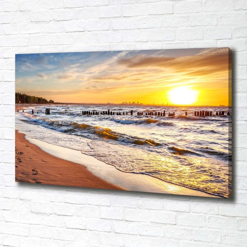 Tablou pe pânză Sunset beach