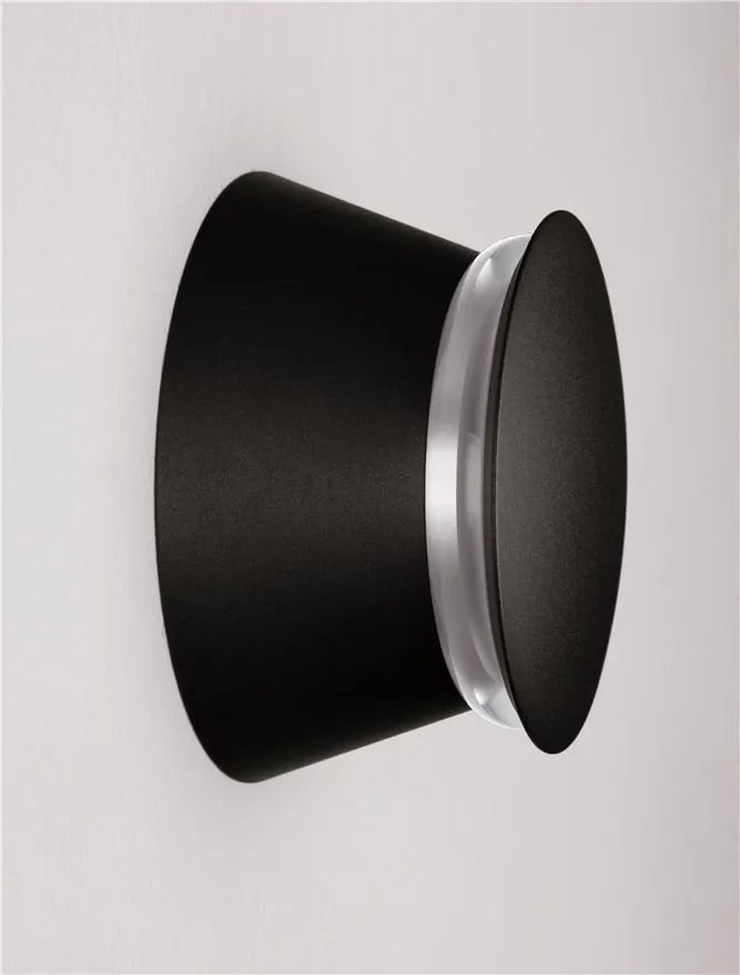 Aplica perete exterior, Protectie IP65, RAY negru