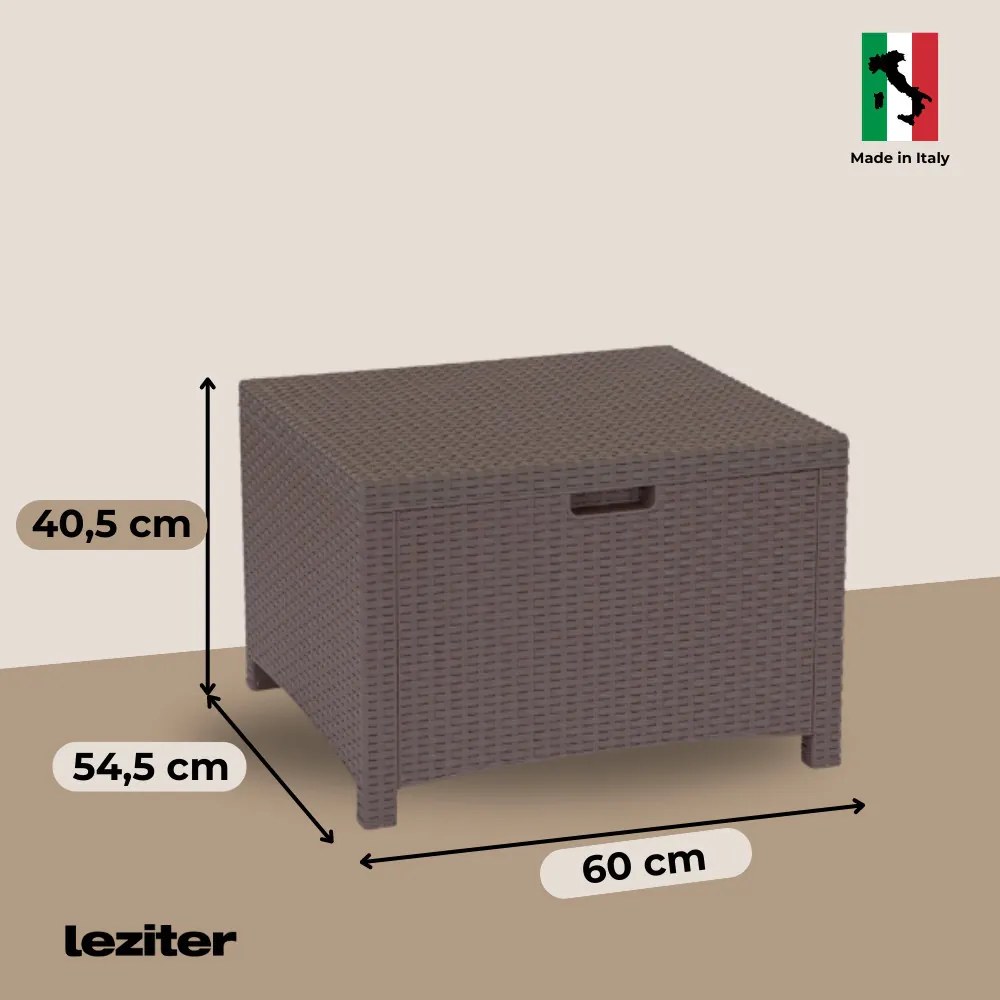 Set mobilier de grădină Venus Balcon, maro