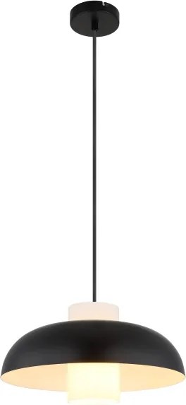 Globo 15755S - Lustră suspendată pe cablu LOWE 1xE27/60W/230V negru