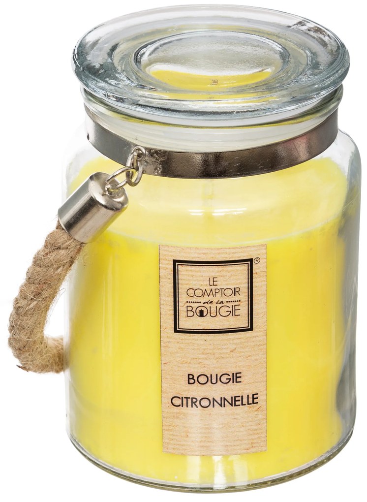 Lumanare parfumata impotriva tantarilor, citronella, 500 g