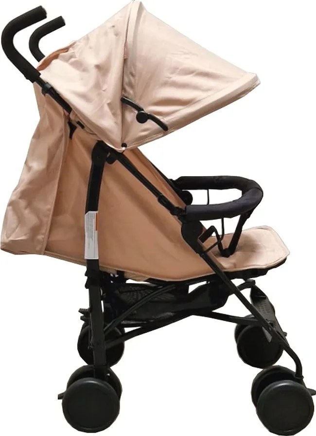 Carucior sport tip umbrela Baby Care™ PRO 818B, Spatar reglabil in 7 trepte, Pozitie somn, Amortizoare, Frana picior, Pliabil, Beige