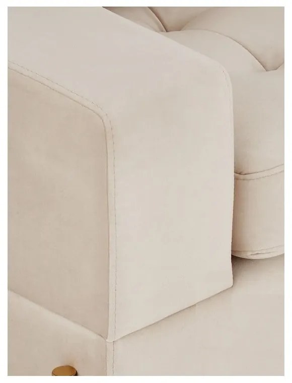 Canapea bej 161 cm Versailles – Ropez