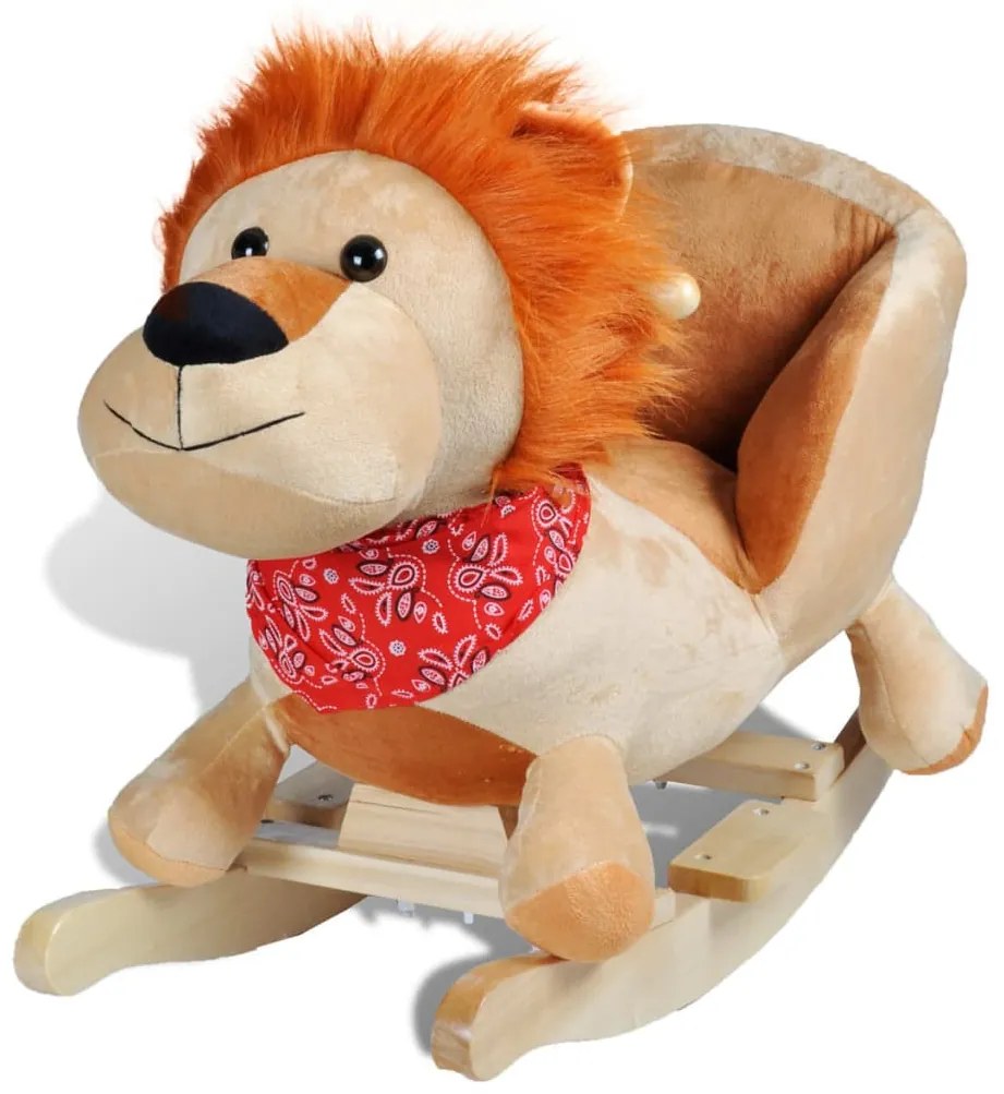 vidaXL Balansoar în formă de animal, leu