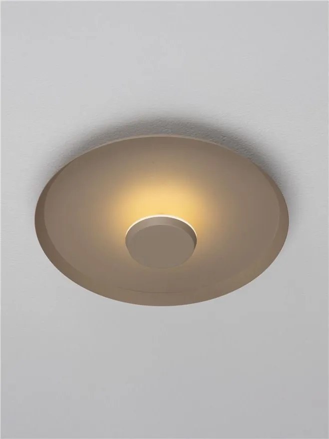Plafoniera LED stil modern DORELL maro