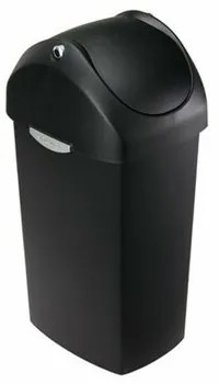 Simplehuman Coș de gunoi, 60 l, negru, 60 l