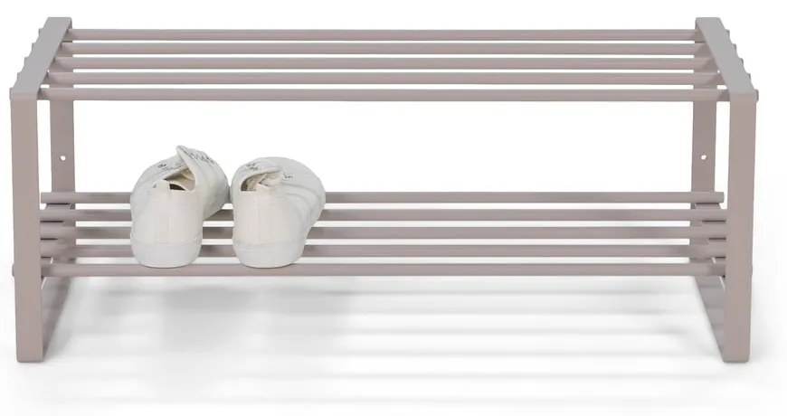 Pantofar taupe din metal 70x29x27 cm Rex – Spinder Design