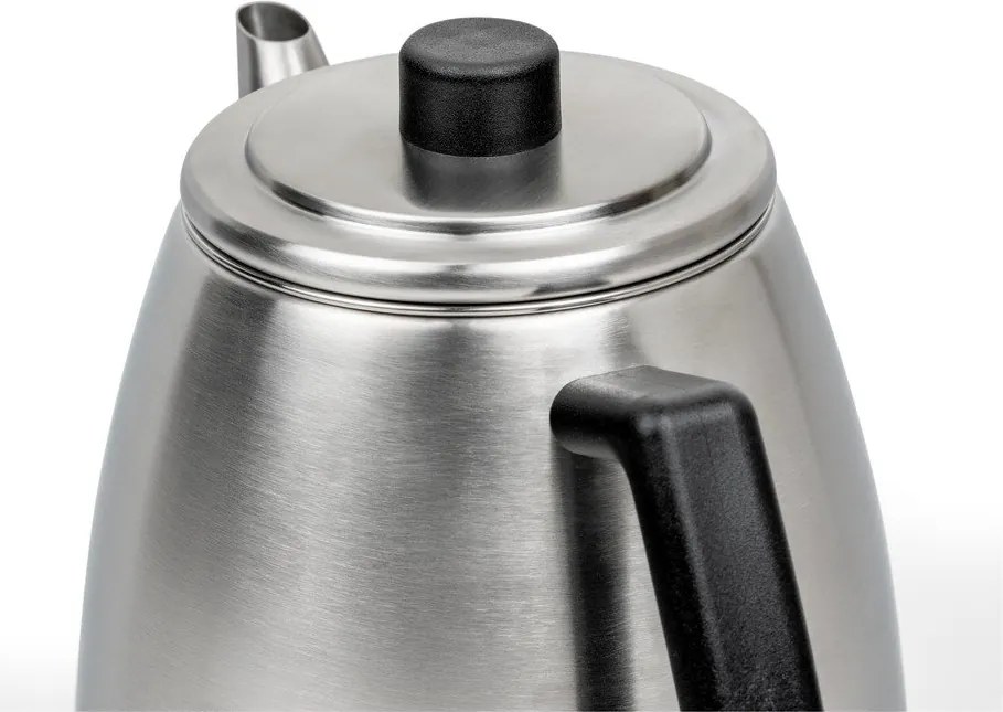 Ceainic argintiu cu filtru din oțel inoxidabil 1,1 l Duet Odense – Bredemeijer