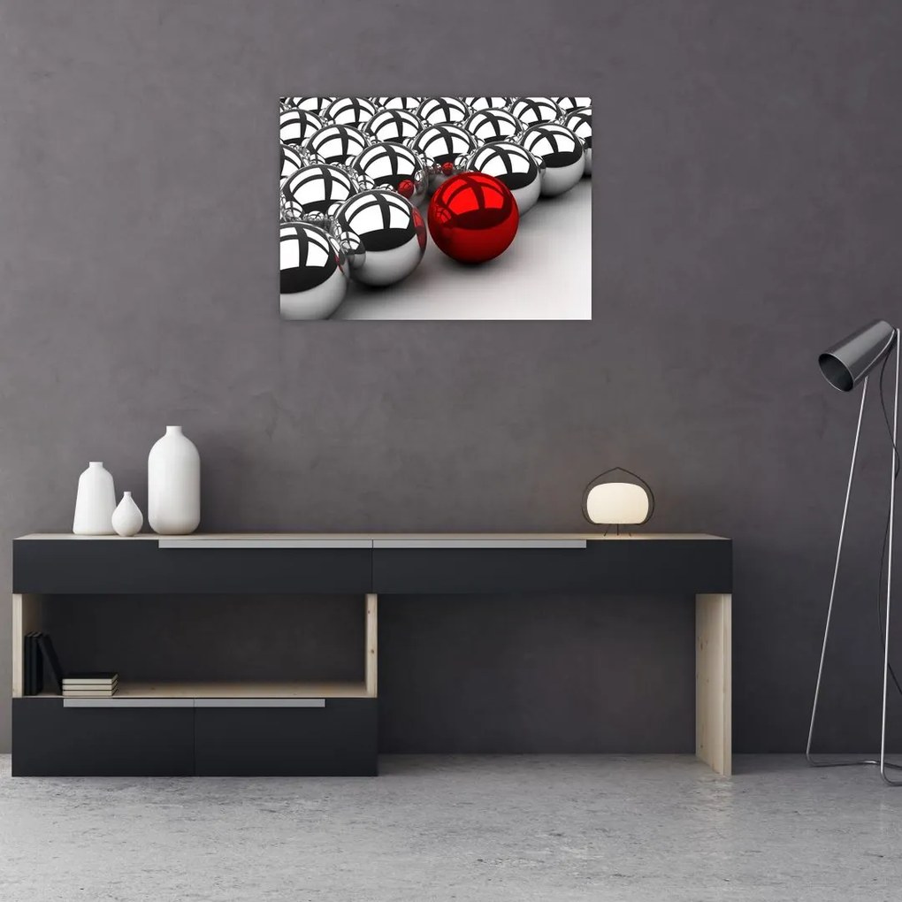Tablou cu bile lucioase (70x50 cm)