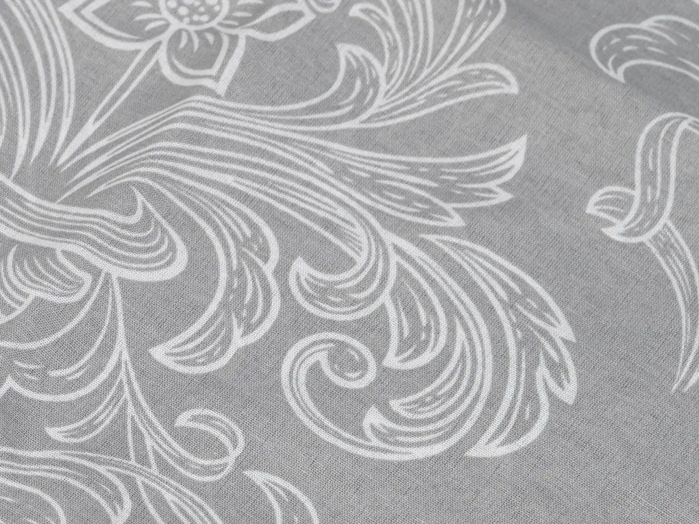 Lenjerie de pat din bumbac AZORIENT gri Dimensiune lenjerie de pat: 70 x 90 cm | 140 x 200 cm