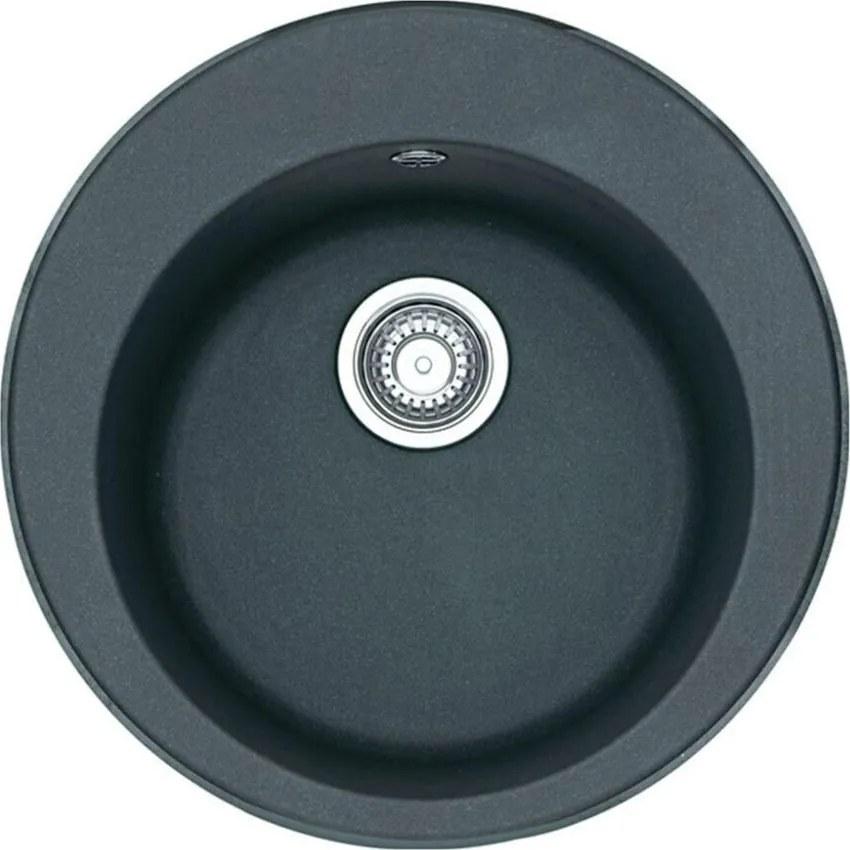 Chiuveta bucatarie compozit Franke Rotondo 51 cm finisaj negru mat