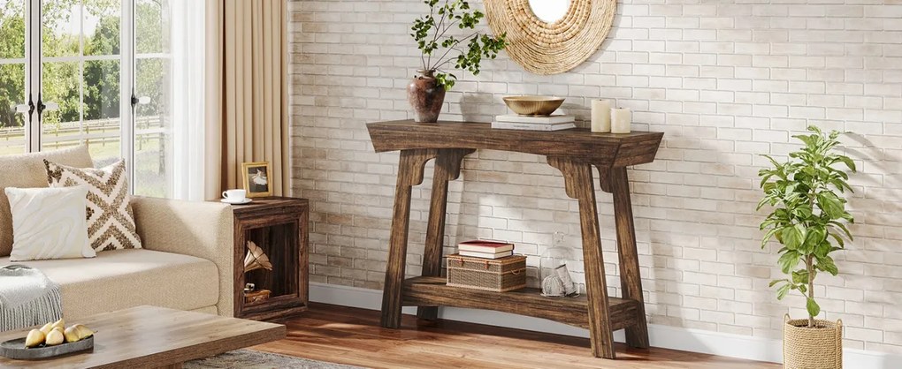 MAM16 - Masa Consola, 105 cm, masuta hol, living, dining, dormitor - Maro