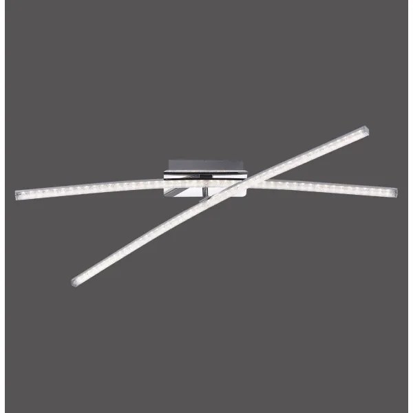 Lustră LED aplicată SIMON 2xLED/8W/230V crom lucios Leuchten Direkt 11292-17