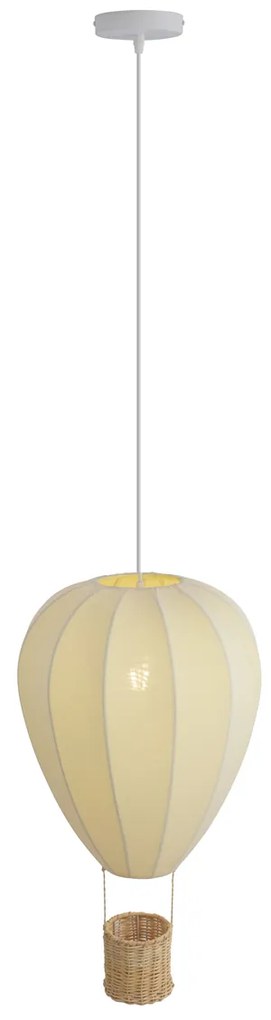 Lumină suspendată pentru copii bej Balon cu aer cald - Air Balloon